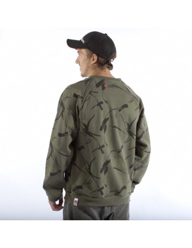 Diem Crew Neck Sweatshirt camo talla XL