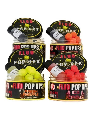 Fun fishing fluo pop-ups crab mussel(blanco)16 mm. 90 gr