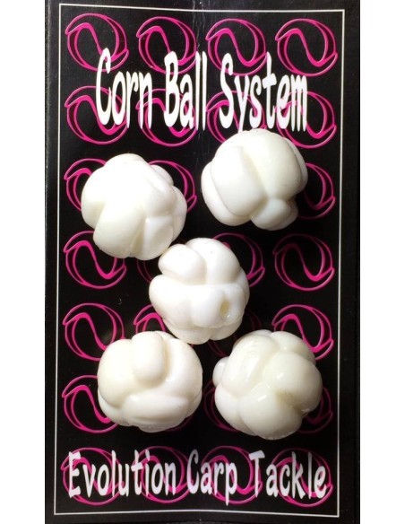 Evolution corn balls blancos 5 pcs