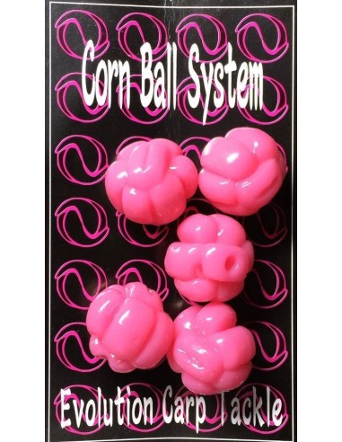 Evolution corn balls rosas 5 pcs