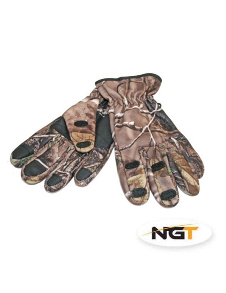 NGT guantes camo talla XL