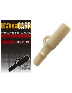 HTF clips color marron 10 uds.