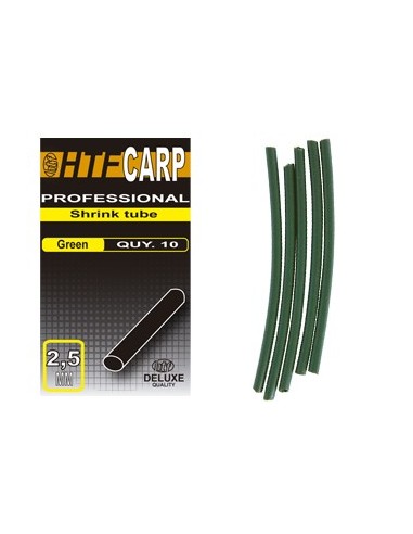 HTF shrink tube verde 2.5 mm 10 uds.