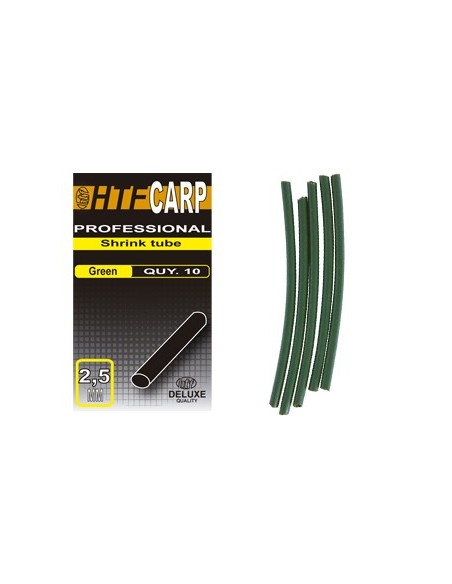 HTF shrink tube verde 2.5 mm 10 uds.
