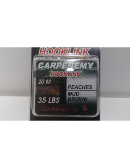Carp-zone peaches mud brown 35lb 20 mts.
