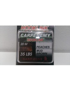 Carp-zone peaches mud brown 45lb 20 mts.