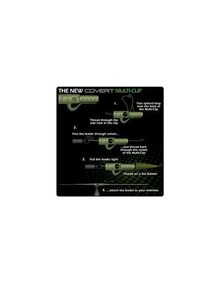 Gardner multi-clips green 10 unds