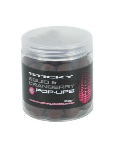 Sticky baits pop-up squid camberry 16mm 100gr