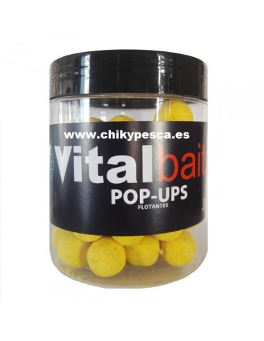 Vital baits pop-ups pineapple butyric  18 mm. 80 gr.