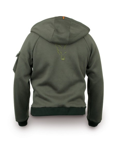 Fox Superweight Hoodie verde talla XXXL