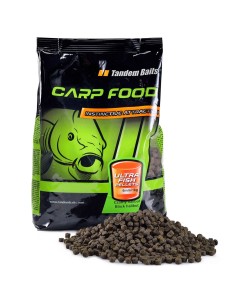 Tandem baits pellets black halibut 2mm 1kg