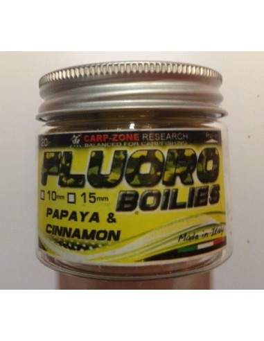 Carp-zone fluro pop-up papaya cinnamon 15mm 20gr