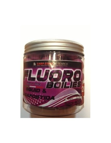 Carp-zone boilies NEW Fluro squid asafoetida 20mm 400gr