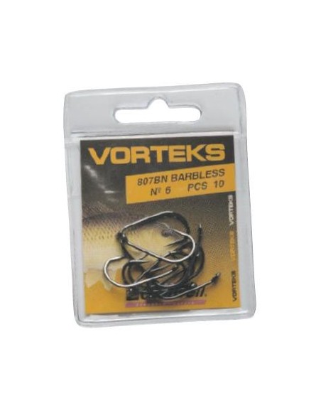 Vorteks anzuelos serie 807bn sin muerte Nº6 10uds