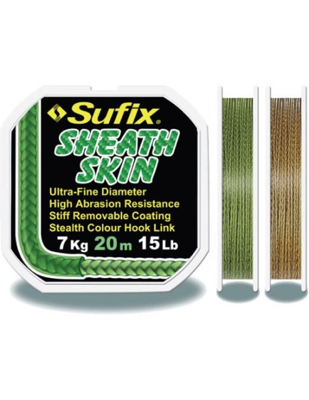 Sufix sheath skin brown 15 lb