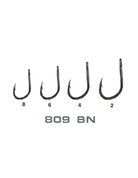 Vorteks anzuelos serie 809bn Nº8 10uds