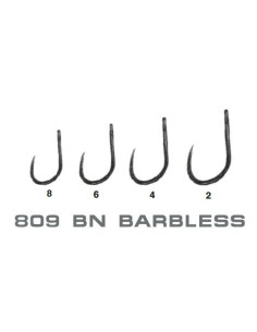 Vorteks anzuelos serie 809bn sin muerte nº4 10uds