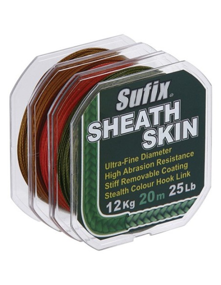Sufix sheath skin brown 15 lb