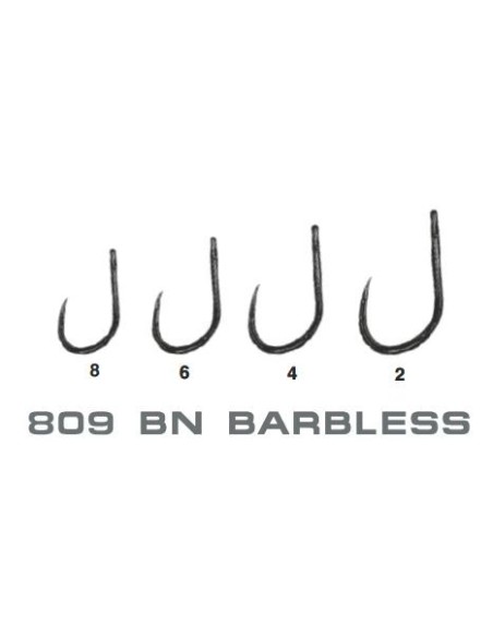 Vorteks anzuelos serie 809bn sin muerte nº8 10uds