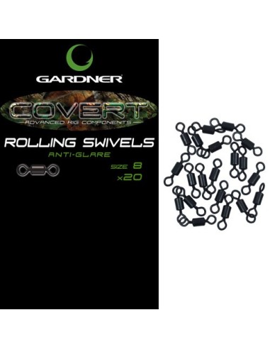 Gardner rolling swivels nº8 20 unds