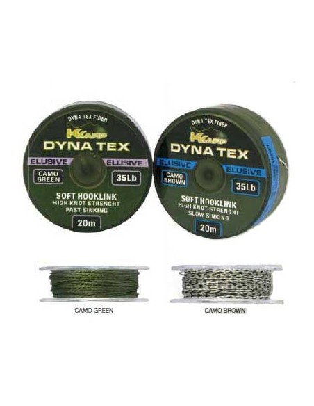 K-karp dynatex elusive camo marron 25lb 20 m