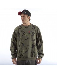 Diem Crew Neck Sweatshirt camo talla M