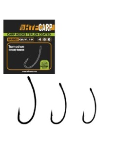 Htf carp anzuelo teflon turndown nº6 10unds
