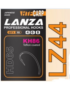 Htf carp anzuelo teflon profesional LZ44 nº8 10unds