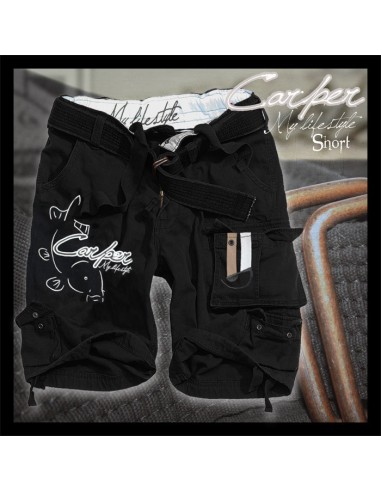 Hotspot pantalon corto carper negro talla XXL