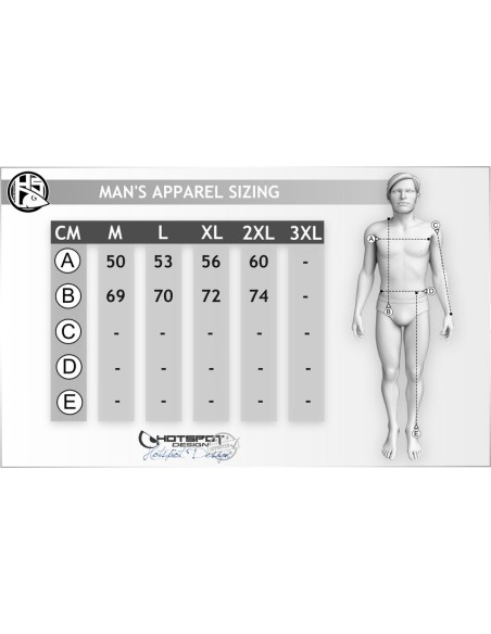 Hotspot polo carper negro talla M