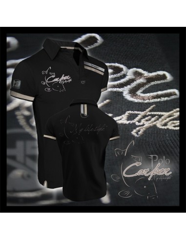 Hotspot polo carper negro talla XL