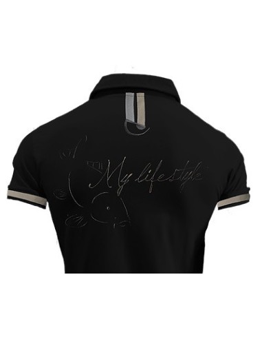 Hotspot polo carper negro talla XL