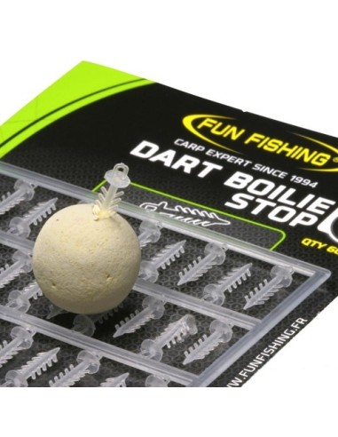 Fun fishing dart boilie stop transparentes 60unds