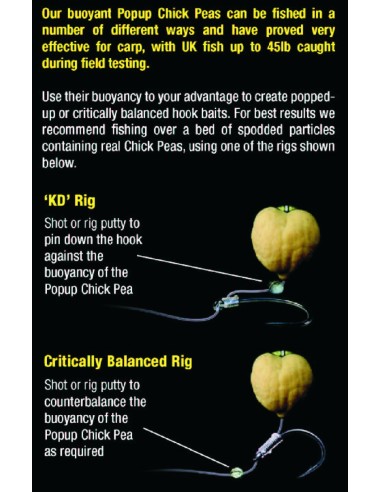 Enterprise pop-up garbanzos 10unds