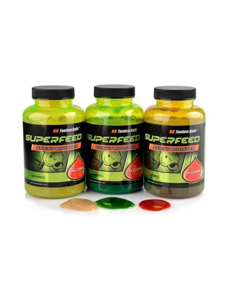 Tandem baits xcore sticky booster strawberry cream 300ml