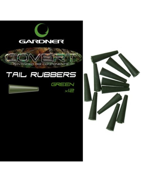 Gardner tail rubbers brown 12uds (marrón)