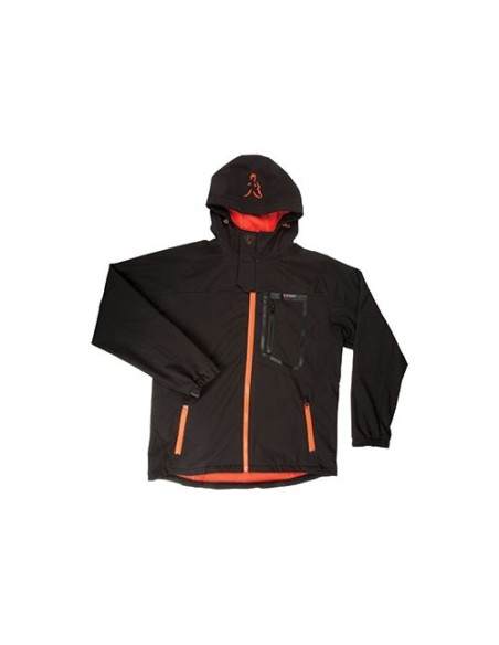 Fox Softshell Hoody Black/Orange talla XXXL