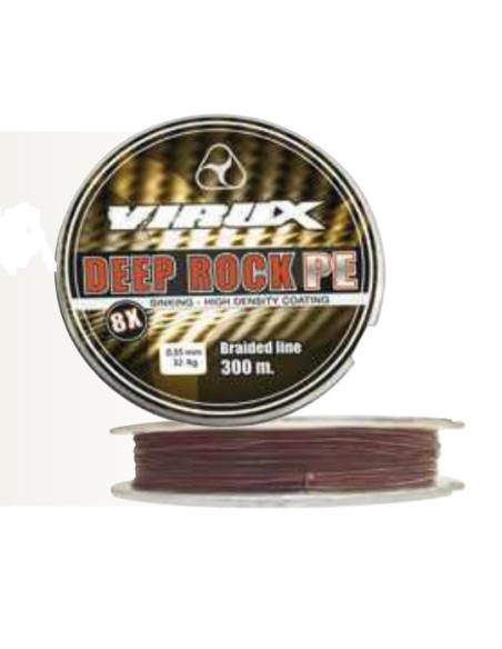 Virux trenzado deep rock 0.35mm 34.3kg 300m