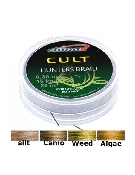 Climax hunter braid camo 25lb 20m