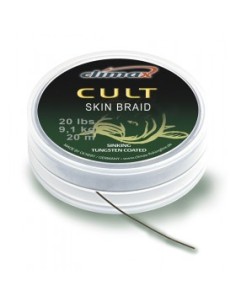Climax skin braid brown 20lb 20m