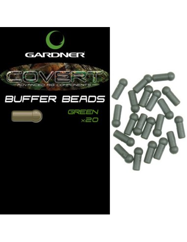 Gardner buffer beads green 20uds (verde)