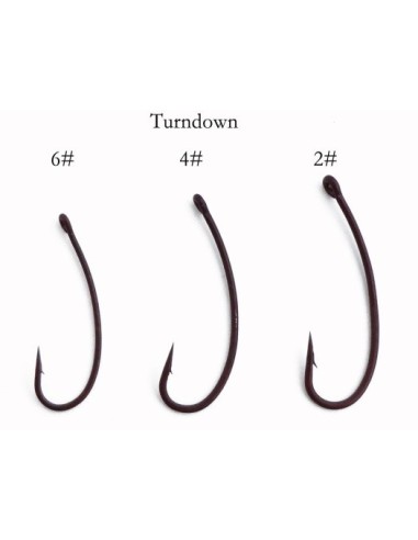 Anzuelos TGN turndown nº2 10unds