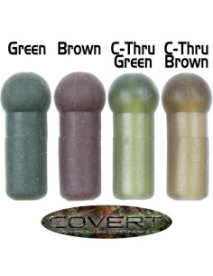 Gardner buffer beads c-thru brown 20uds (marrón translúcido) 2