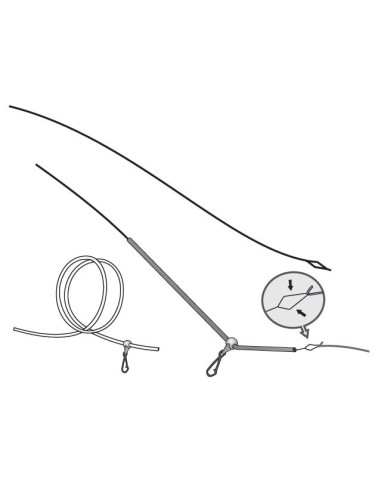 Extracarp guia hilos alambre 60cm