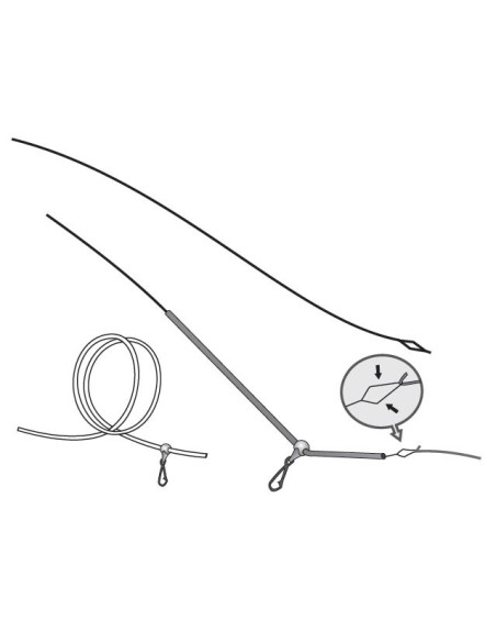 Extracarp guia hilos alambre 60cm