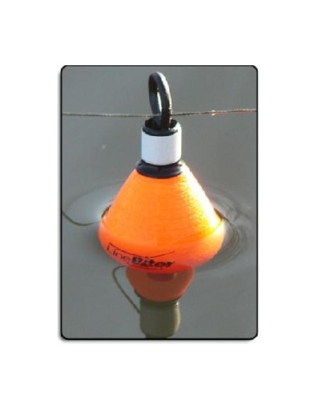 Solar boya line bite indicator
