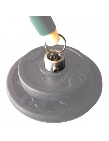 Atropa pieza plastico para pesas