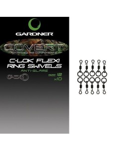 Gardner c-lok flexi ring swivels nº12 10unds