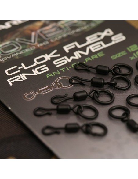 Gardner c-lok flexi ring swivels nº12 10unds