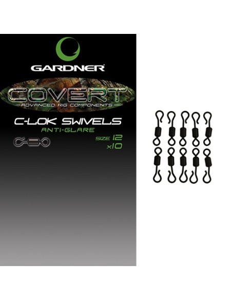 Gardner c-lok swivels nº12 10unds